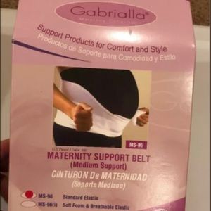 Maternity back support belt pain prevention pregnancy help nude Gabrialla M VGUC
